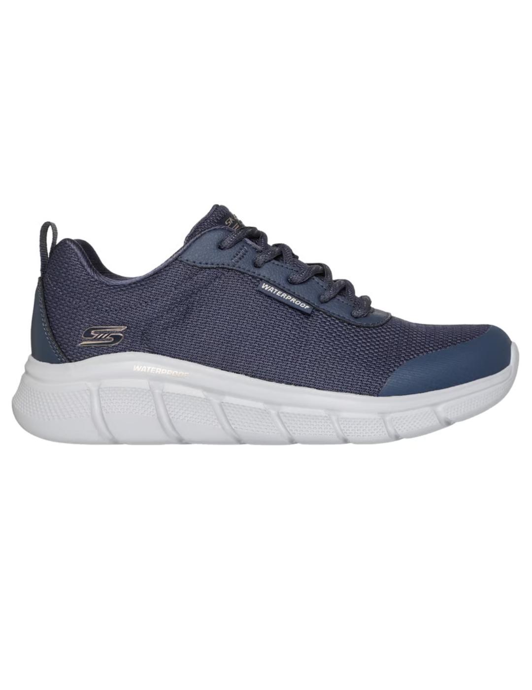 Zapatillas skechers bobs b flex proof marino de mujer.