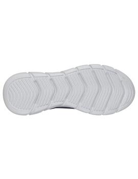Zapatillas skechers bobs b flex proof marino de mujer.