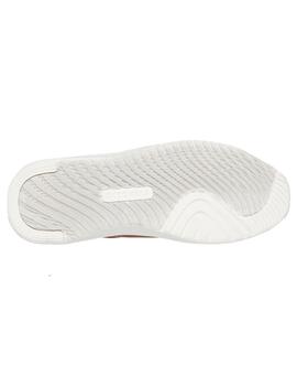 Zapatillas skechers court break double slipins marrón hombre