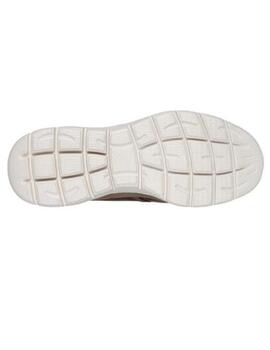 Zapatillas skechers summits siegul slipins marrón de hombre.