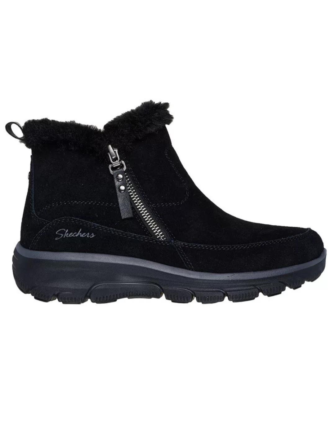 Zapatillas skechers easy going cool zip! negro de mujer.