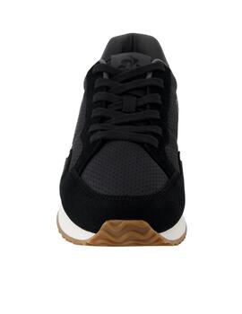 Zapatillas le coq sportif jet star piel negro de hombre.