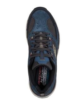 Zapatillas skechers d´lux pro marino de hombre.