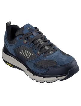 Zapatillas skechers d´lux pro marino de hombre.