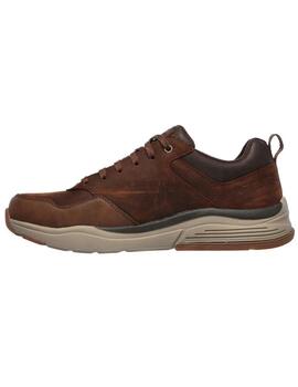 Zapatillas skechers benago hombr marrón de hombre.