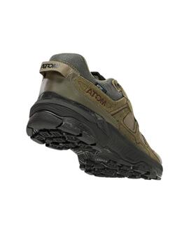 Zapatilla de senderismo atom hardrally at192 verde de hombre