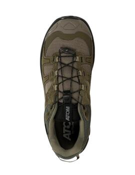 Zapatilla de senderismo atom hardrally at192 verde de hombre