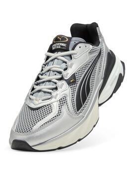 Zapatillas puma fade nitro ls gris plata de hombre.