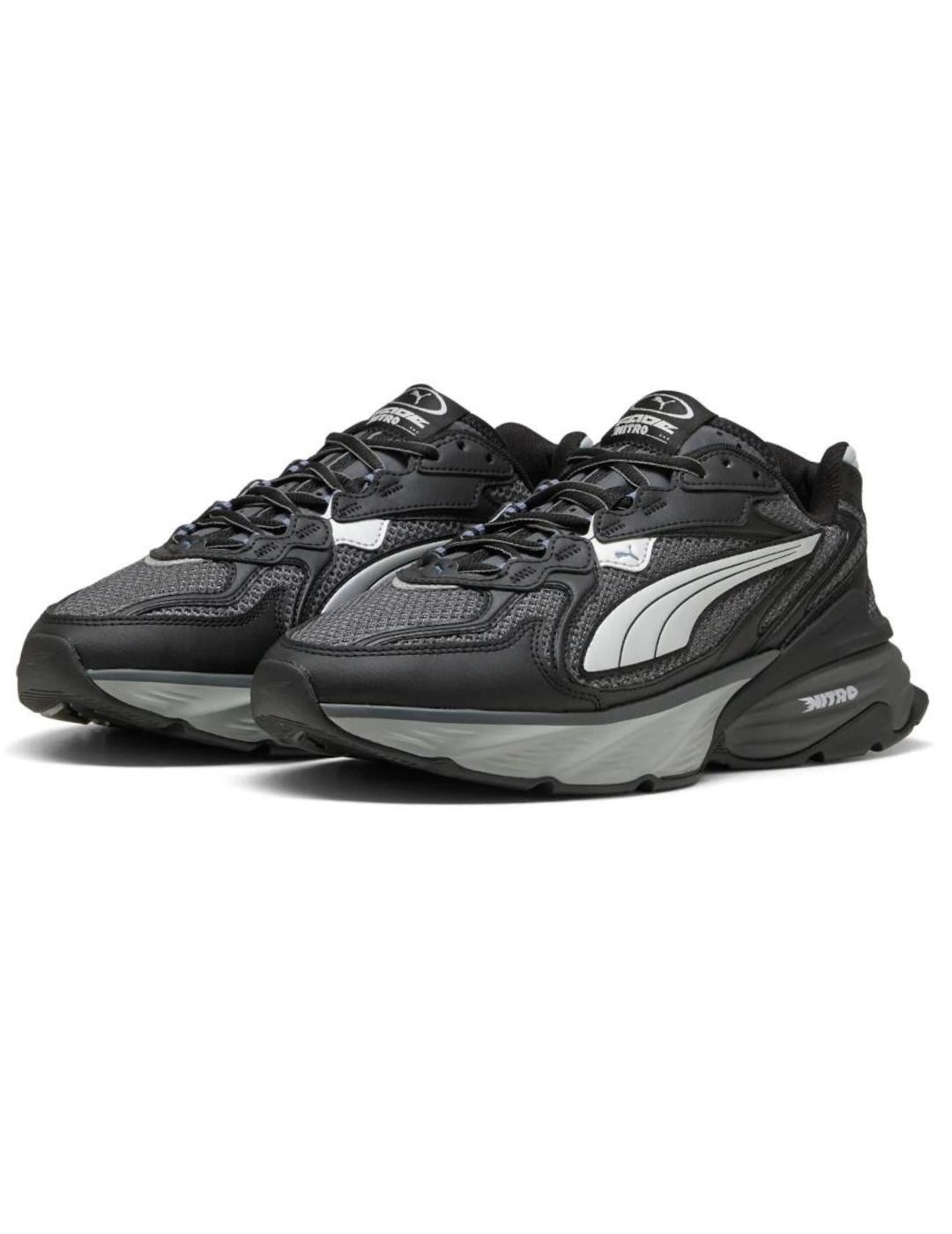 Zapatillas puma fade nitro ls negro de hombre.