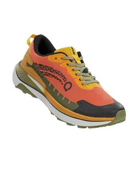 Zapatillas de trail atom k4 trail at166 naranja de hombre.