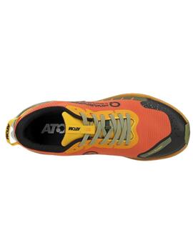Zapatillas de trail atom k4 trail at166 naranja de hombre.