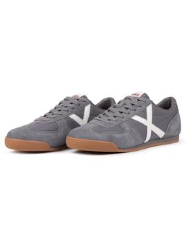 Zapatillas munich stereo 01 gris de unisex.