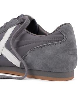 Zapatillas munich stereo 01 gris de unisex.