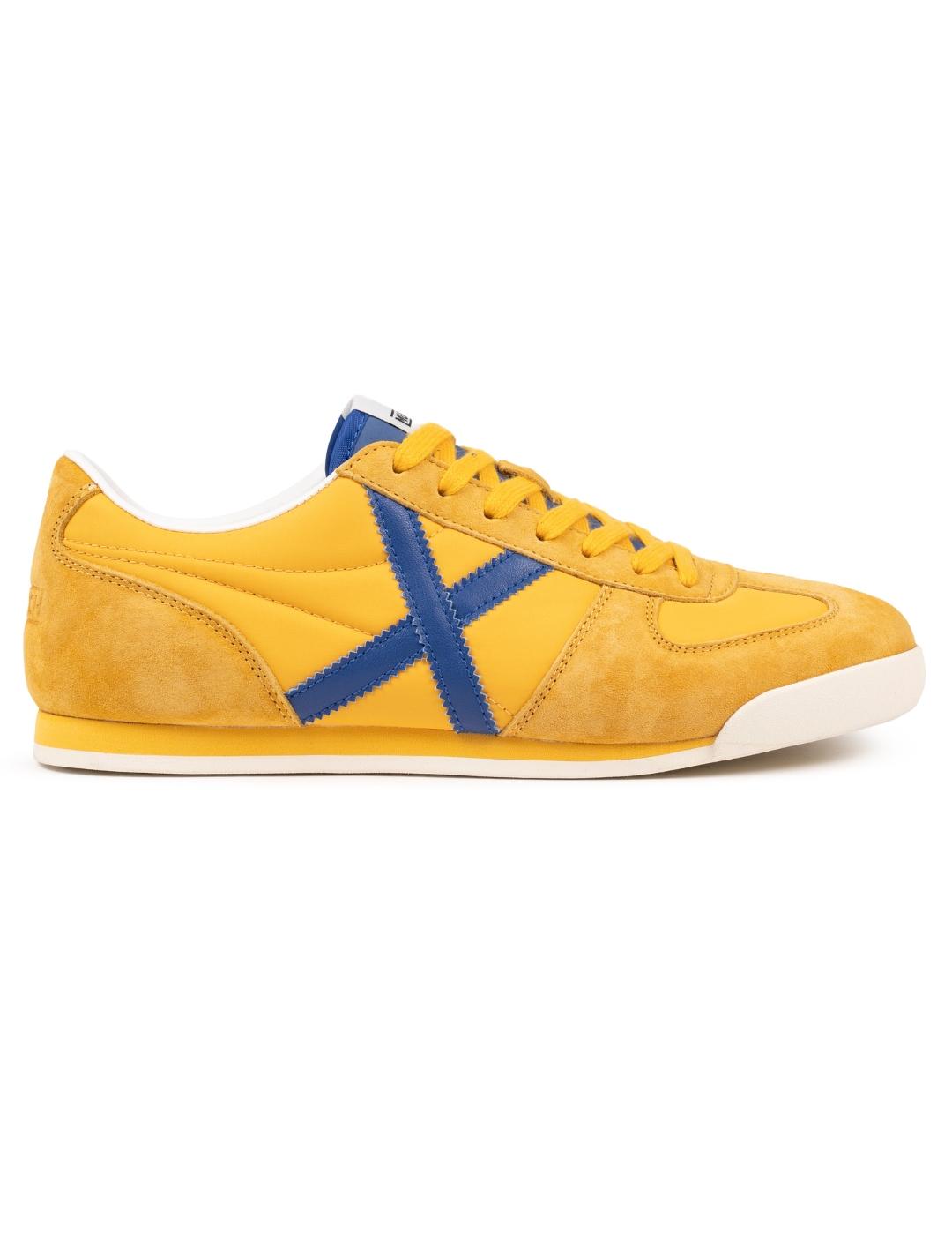 Zapatillas munich stereo 04 amarillo de unisex.
