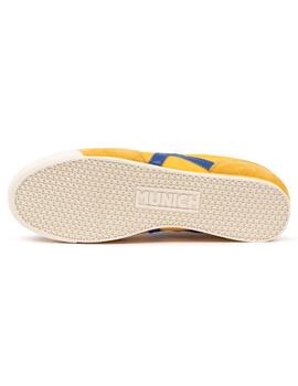 Zapatillas munich stereo 04 amarillo de unisex.