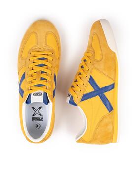Zapatillas munich stereo 04 amarillo de unisex.