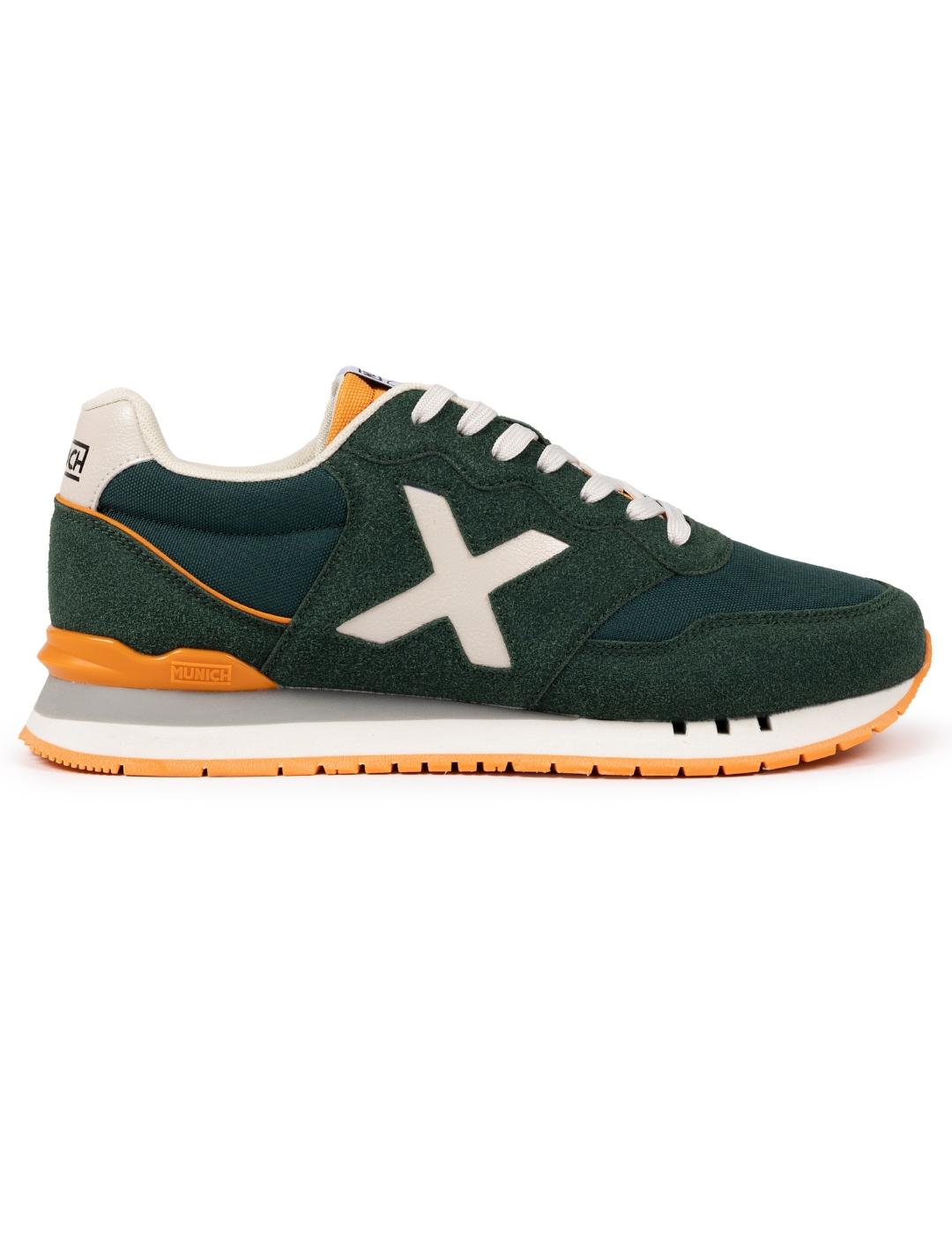 Zapatillas munich dash 273 verde de hombre.