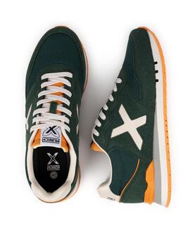 Zapatillas munich dash 273 verde de hombre.