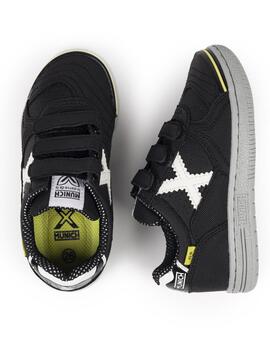 Zapatillas munich g-3 vco kid 454 negro de niño.