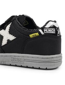 Zapatillas munich g-3 vco kid 454 negro de niño.