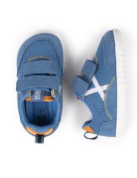 Zapatillas munich baby koda 23 azul de bebé.