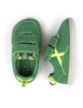 Zapatillas munich baby koda 24 verde de bebé.