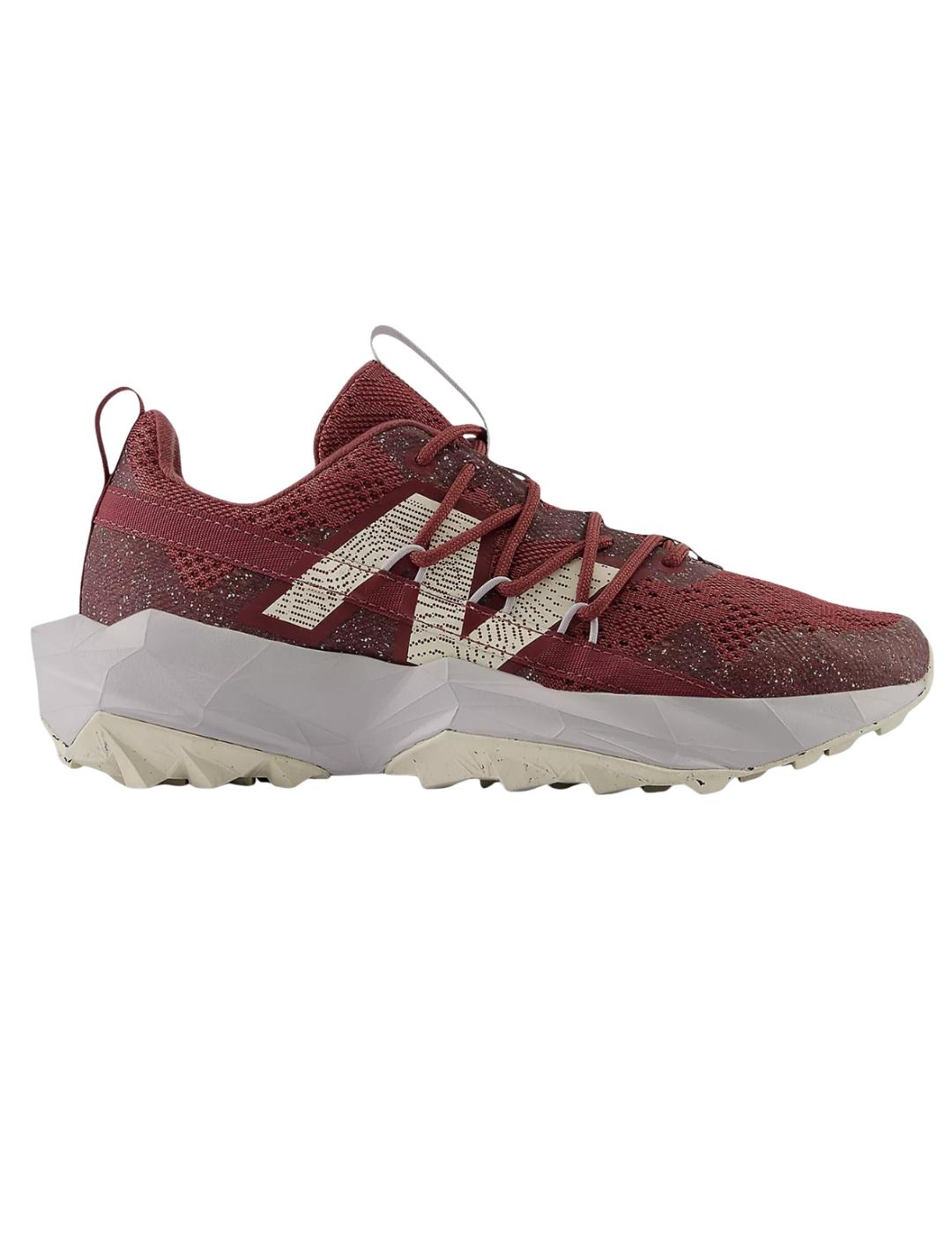 Zapatillas new balance tektrel wtttrrm1 granate de mujer.