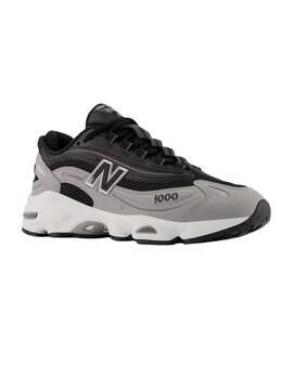 Zapatillas new balance m1000a negro gris de hombre.