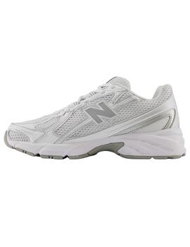 Zapatillas new balance u740wm2 blanco plata de mujer.
