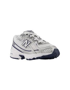 Zapatillas new balance iz740wn blanco azul de bebé.