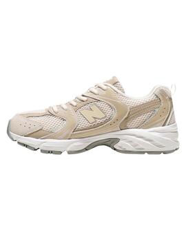 Zapatillas new balance g530 3qo beige de niña.