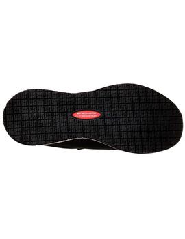 Zapatilas skechers work squad sr negro de mujer.