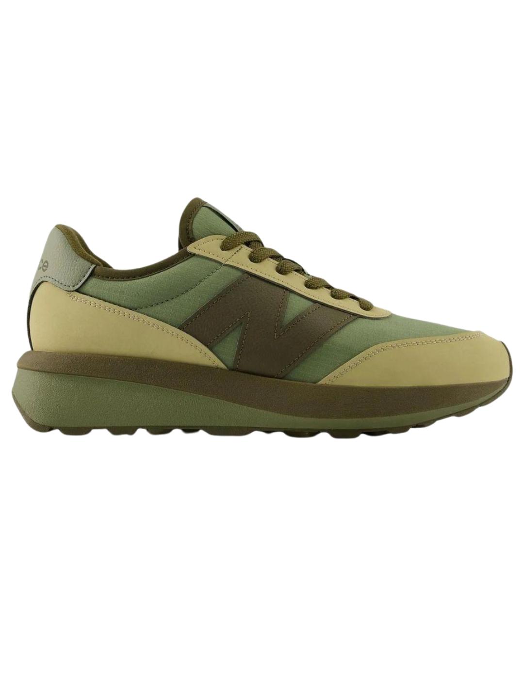 Zapatillas new balance u370oc verde de hombre.