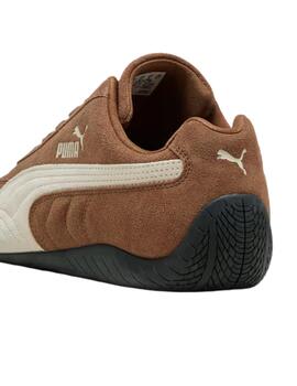 Zapatillas puma speedcat og marrón de mujer.