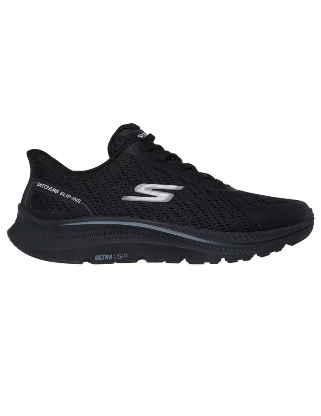 Zapatillas skechers go run consistent 2.0 slip ins negro.