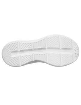 Zapatillas skechers microspec velocity azul lima de niño.