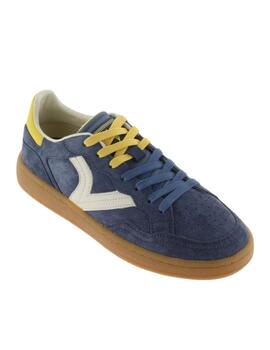 Zapatillas victoria smash suede azul de hombre.