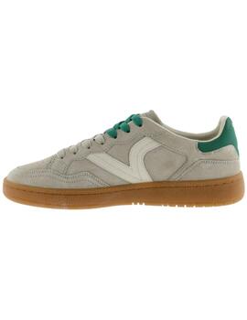 Zapatillas victoria smash suede gris verde de hombre.