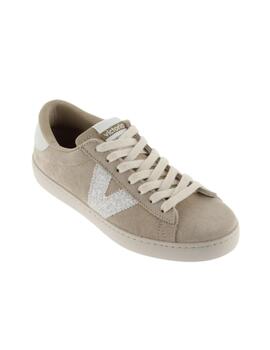 Zapatillas new balance berlin serraje beige de mujer.