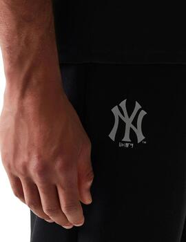 Pantalón jogger new era MLB NY Yankees negro de hombre.
