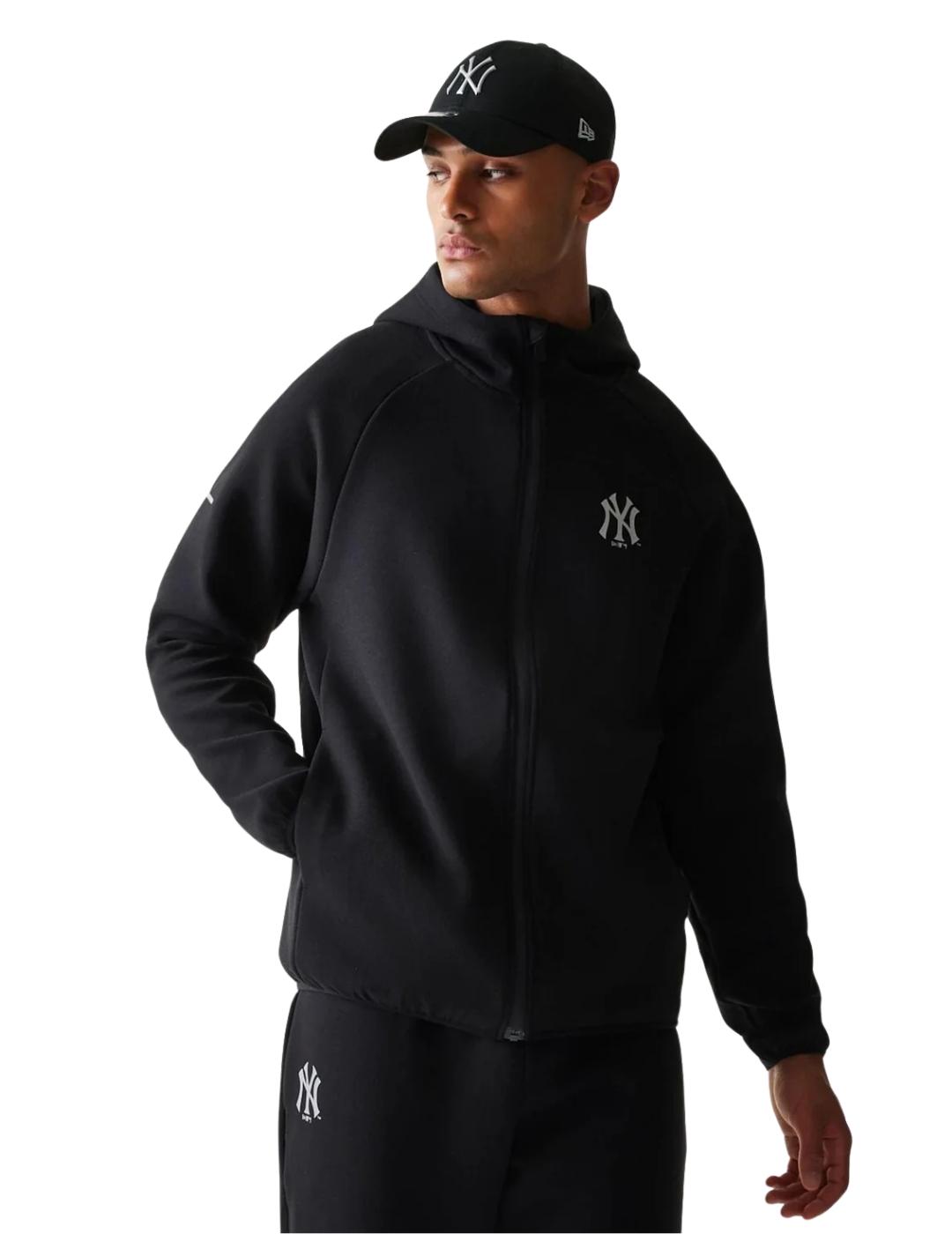 Chaqueta new era MLB NY Yankes negra de hombre.
