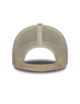 Gorra new era trucker 9forty e-frame neyyan beige de hombre