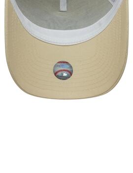 Gorra new era trucker 9forty e-frame neyyan beige de hombre
