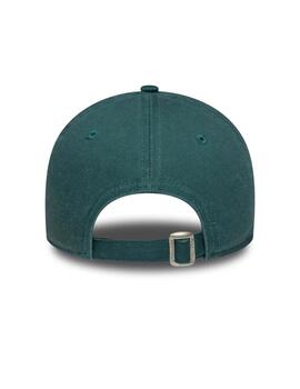 Gorra new era washed MLB mini NY Yankees verde de mujer.