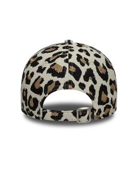 Gorra new era leopard midi 9forty NY Yankees de mujer.