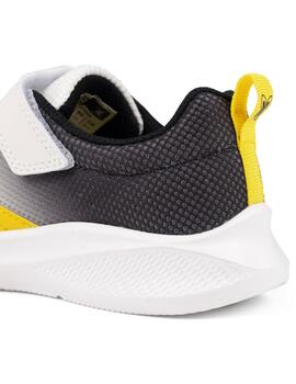 Zapatillas munich mini leta 09 blanco negro de niño.