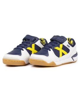 Zapatillas munich one kid vco 78 azul de niño.