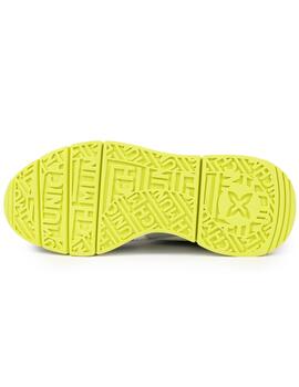 Zapatillas munich mamba 08 azul de mujer.