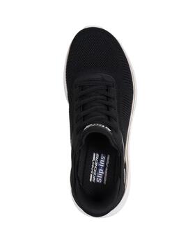Zapatillas skechers bobs squad current muse negro de mujer.
