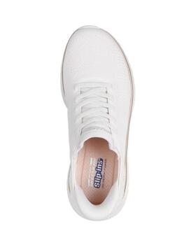 Zapatillas skechers bobs squad current muse blanco de mujer.